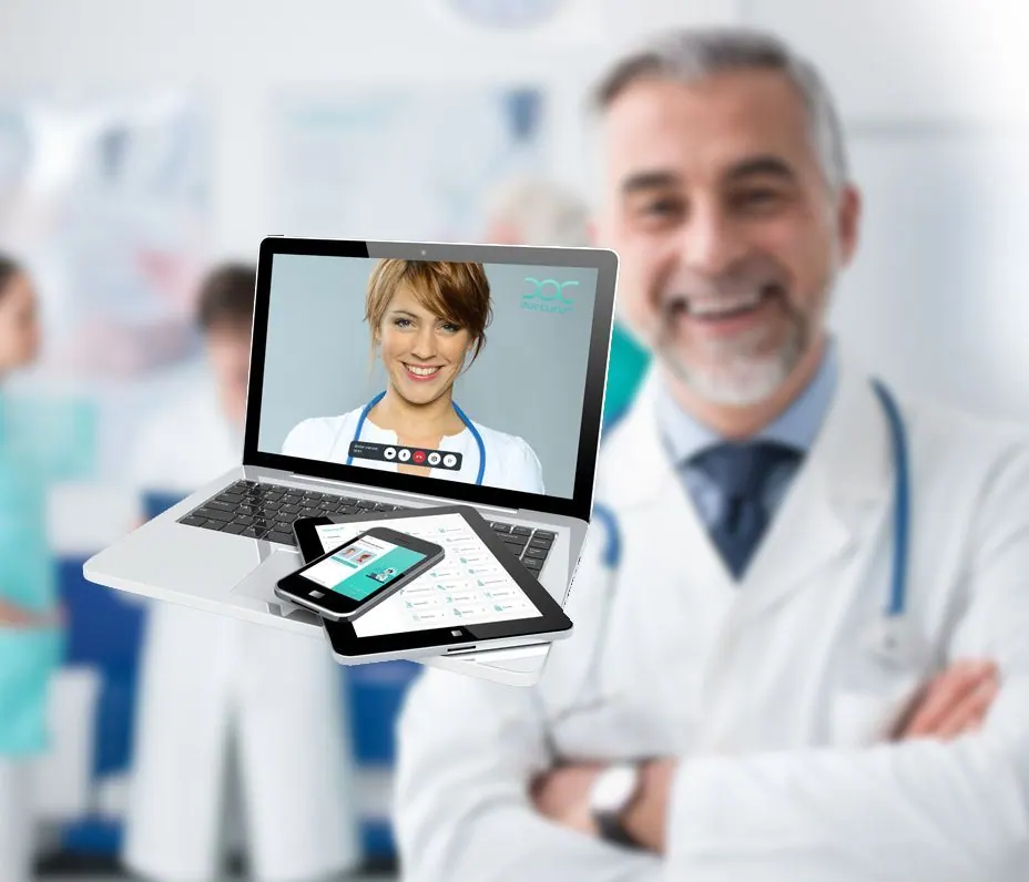 doccuraplus - Die Online-Videosprechstunde doccura+ mit Abdingungserklärung gemäß § 2 GOÄ 