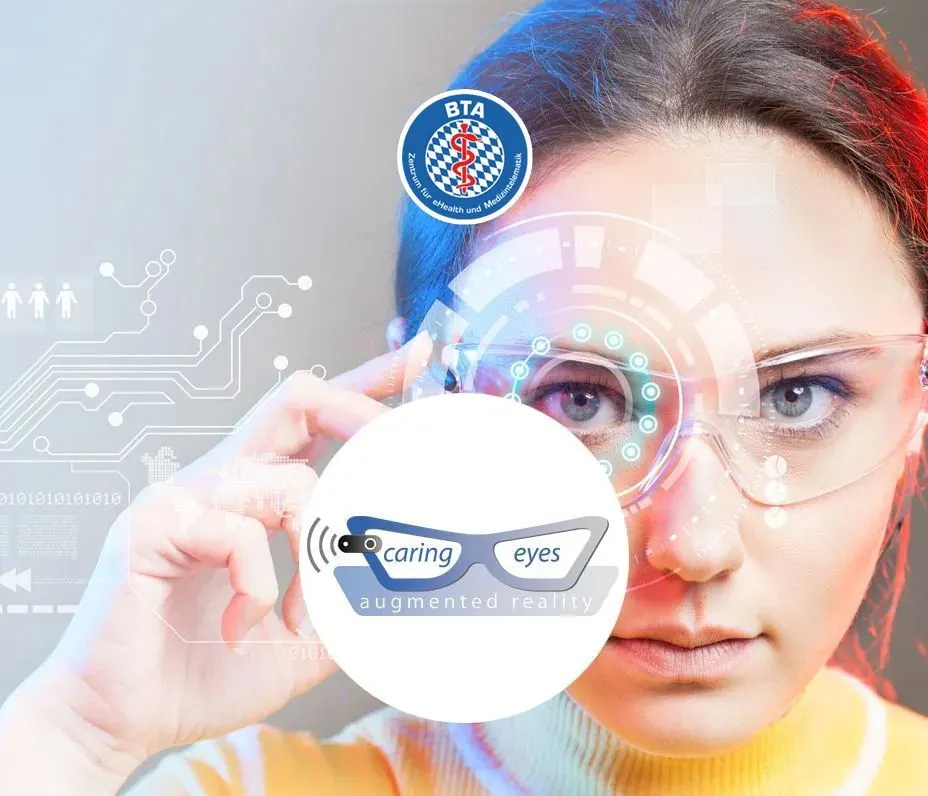 CaringEyes - Augmented Reality (AR) Virtuelle Visiten: Digitalisierung für Pflegeprofis