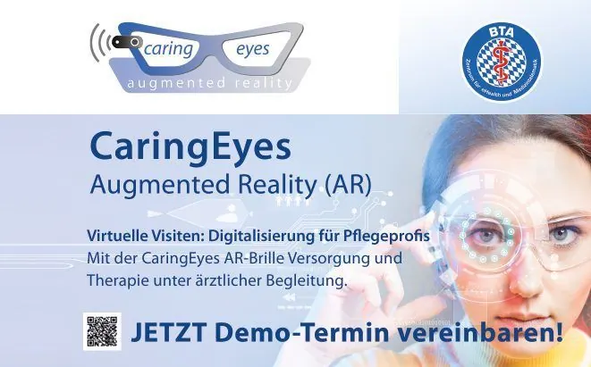 CaringEyes ist eine einzigartige, innovative Lösung im Bereich der Telemedizin. 