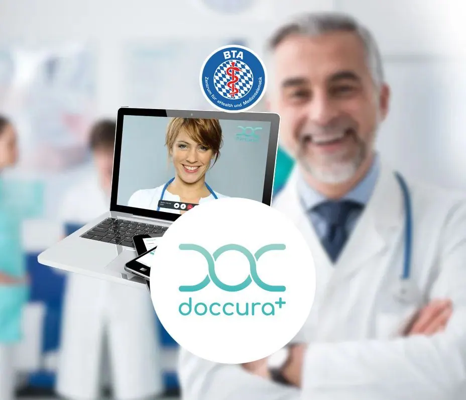 doccuraplus - Die Online-Videosprechstunde doccura+ mit Abdingungserklärung gemäß § 2 GOÄ 