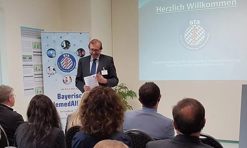 Überreichung des Förderbescheides