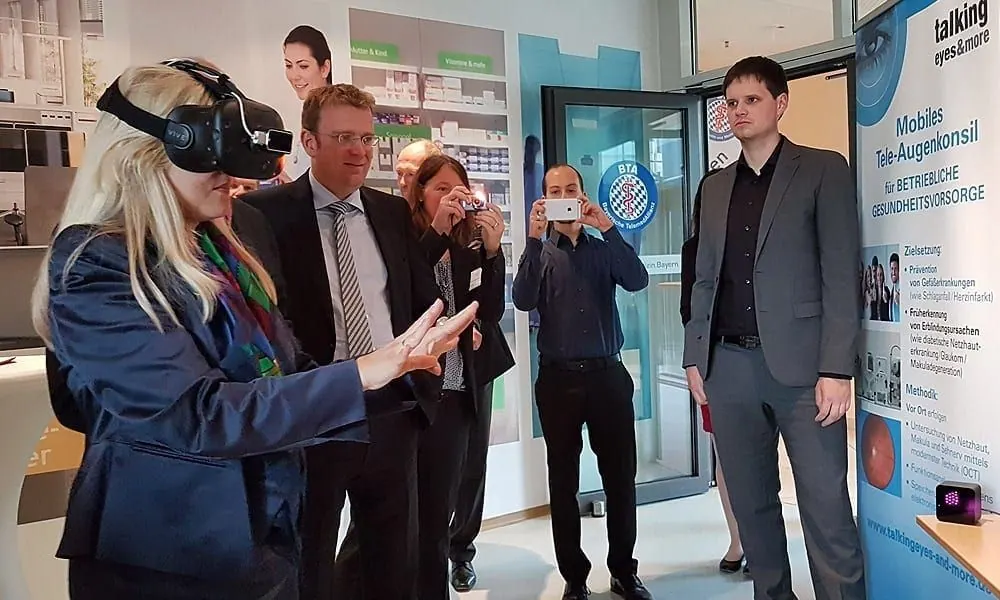 Überreichung des Förderbescheides