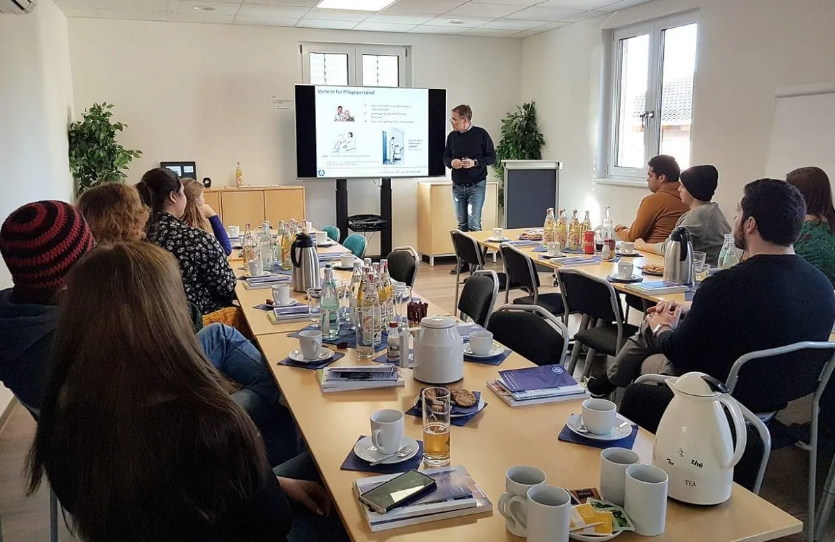 Studenten der Berufsfachschule für Logopädie der Medizinischen Akademie IB MEDAU GmbH