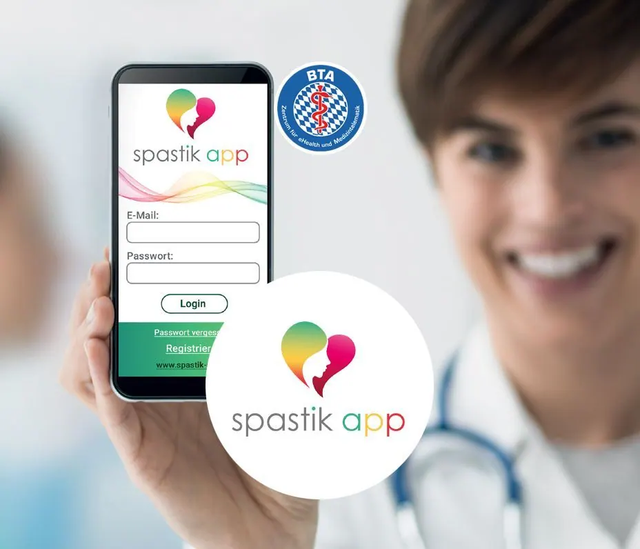 Die Spastik-App für Ihre Gesundheit! Nehmen Sie Ihre Gesundheit selbst in die Hand.